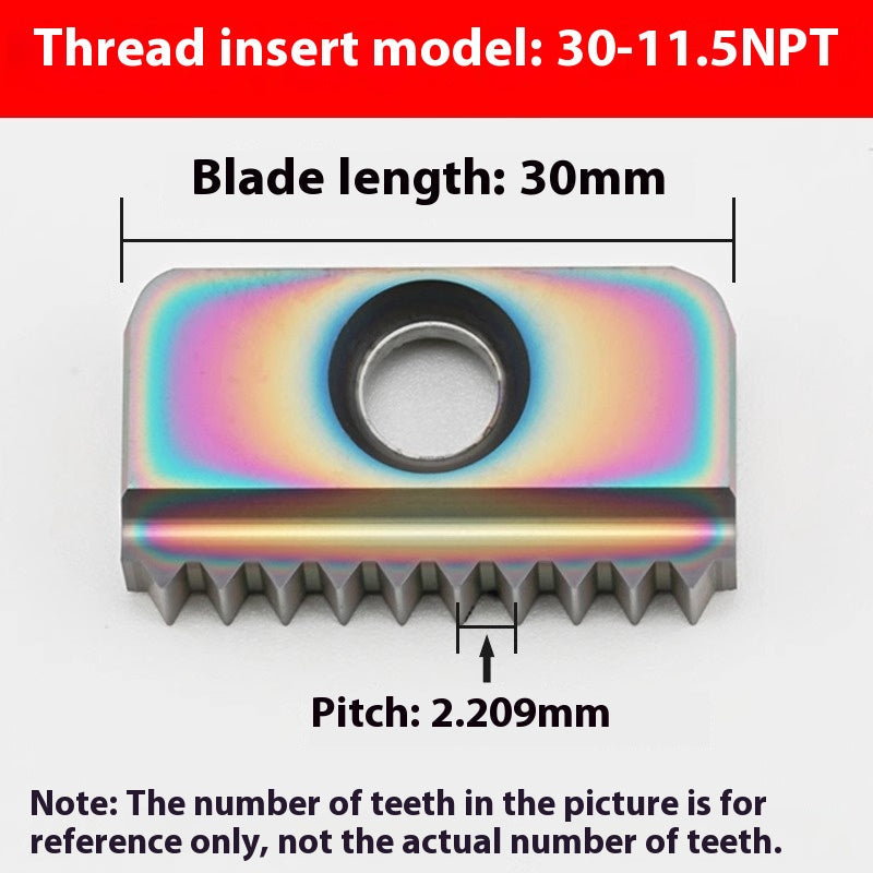 2061-SR00 machining center, thread milling shank, internal and external thread, comb shank, milling shank, lengthened single edge, double edge Shandong Denso Pricision Tools Co.,Ltd.